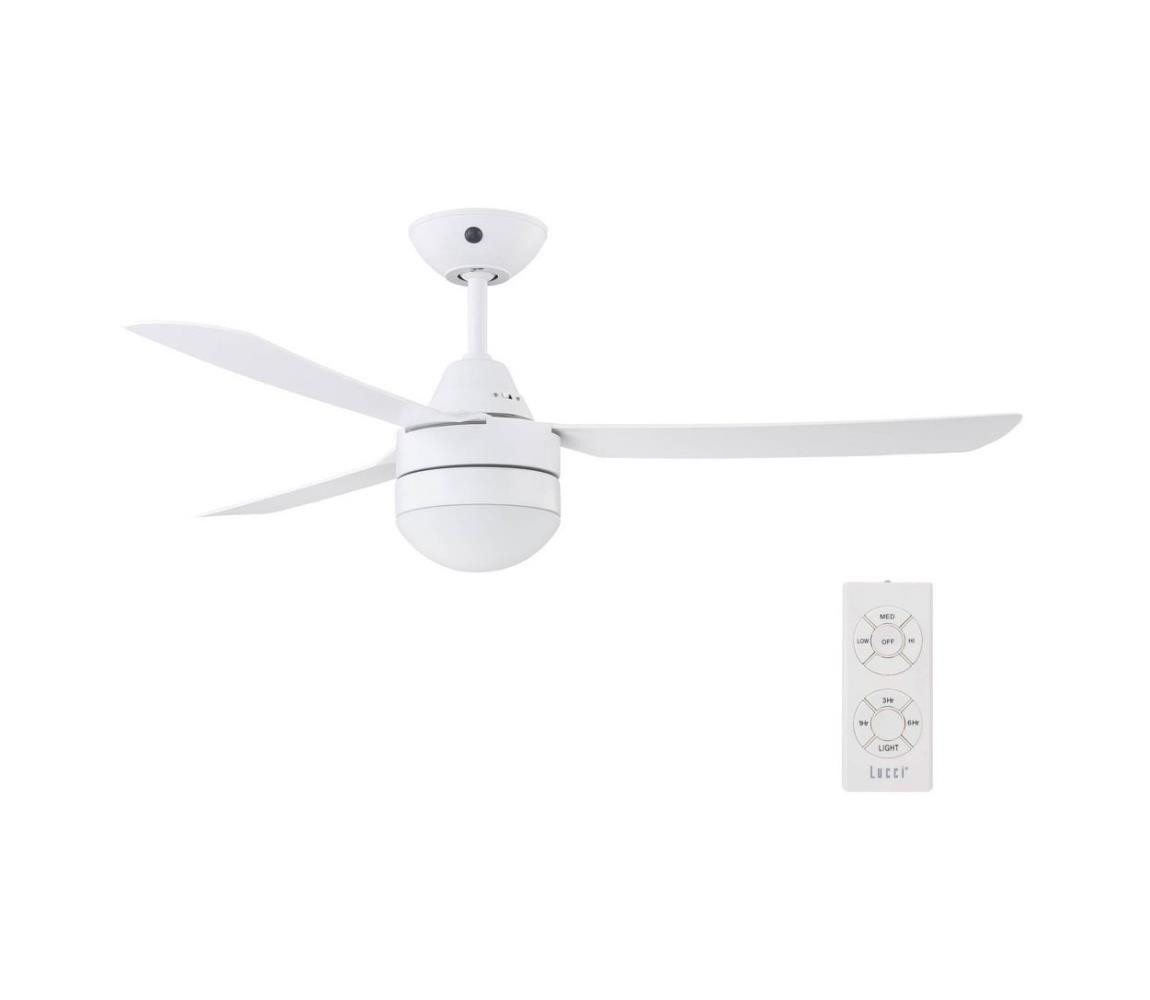 BAYSIDE BAYSIDE 531016 - Stropní látor MEGARA 2xE14/15W/230V bílá + DO