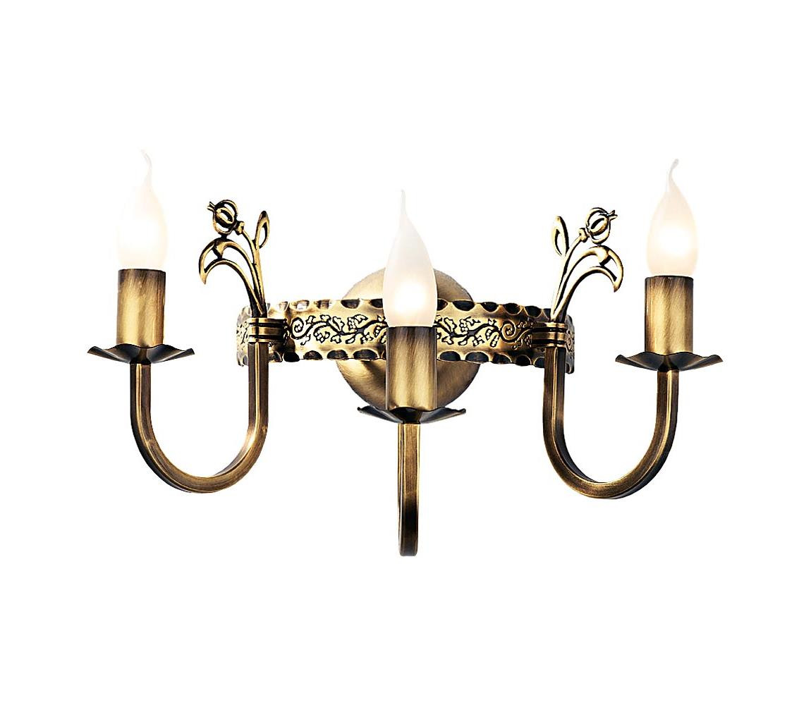 Jupiter Jupiter 281 - KO K 3 - Nástěnné svítidlo KORONA 3xE14/40W/230V