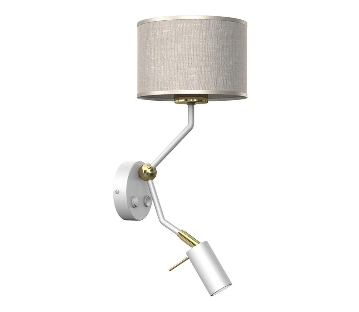 Nástěnná lampička LINO 1xE27/40W/230V + 1xGU10/MR11/7W