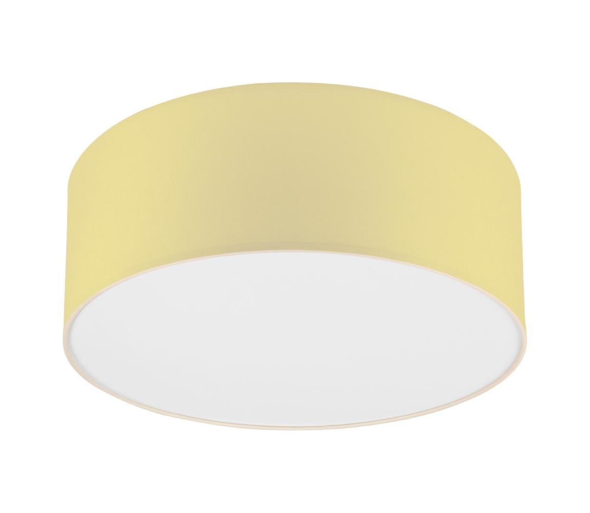 Stropní svítidlo SIRJA PASTEL DOUBLE 2xE27/15W/230V pr. 35 cm žlutá