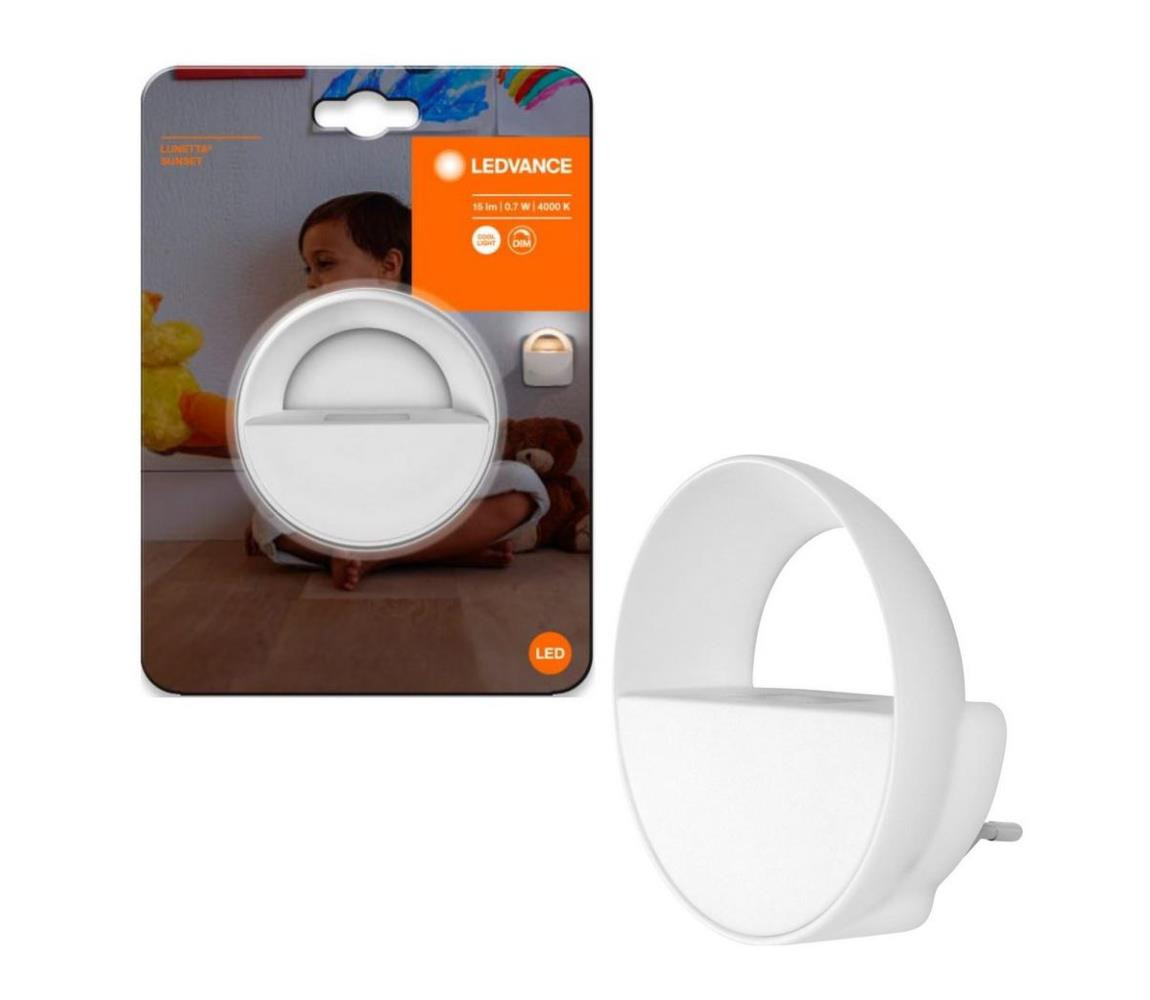 Ledvance Ledvance - LED Stmívatelné noční světlo LUNETTA LED/0,7W/230V
