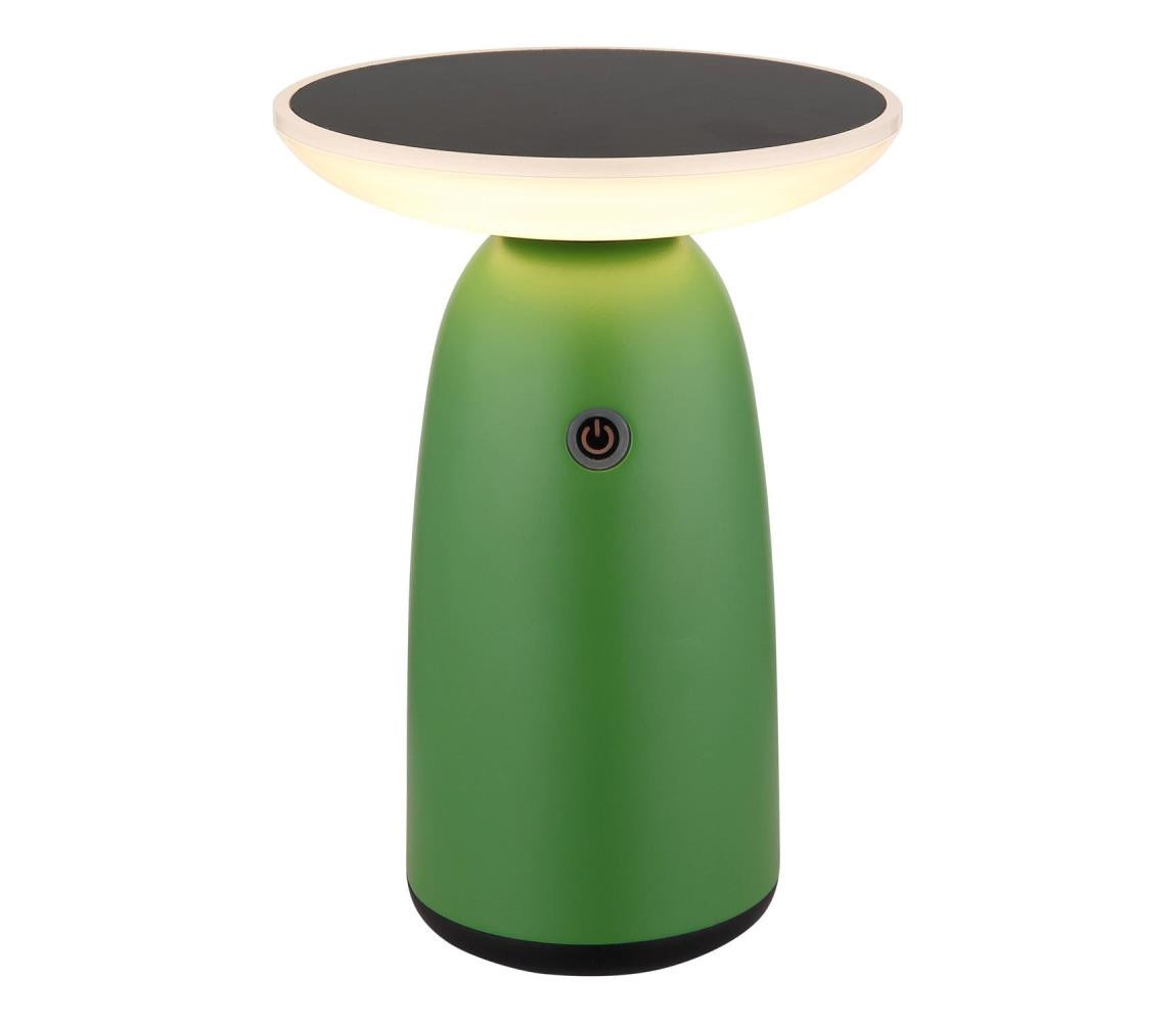 Globo Globo 36625G - LED Stmívatelná solární dotyková lampa LED/10W/3,7V IP54 zelená
