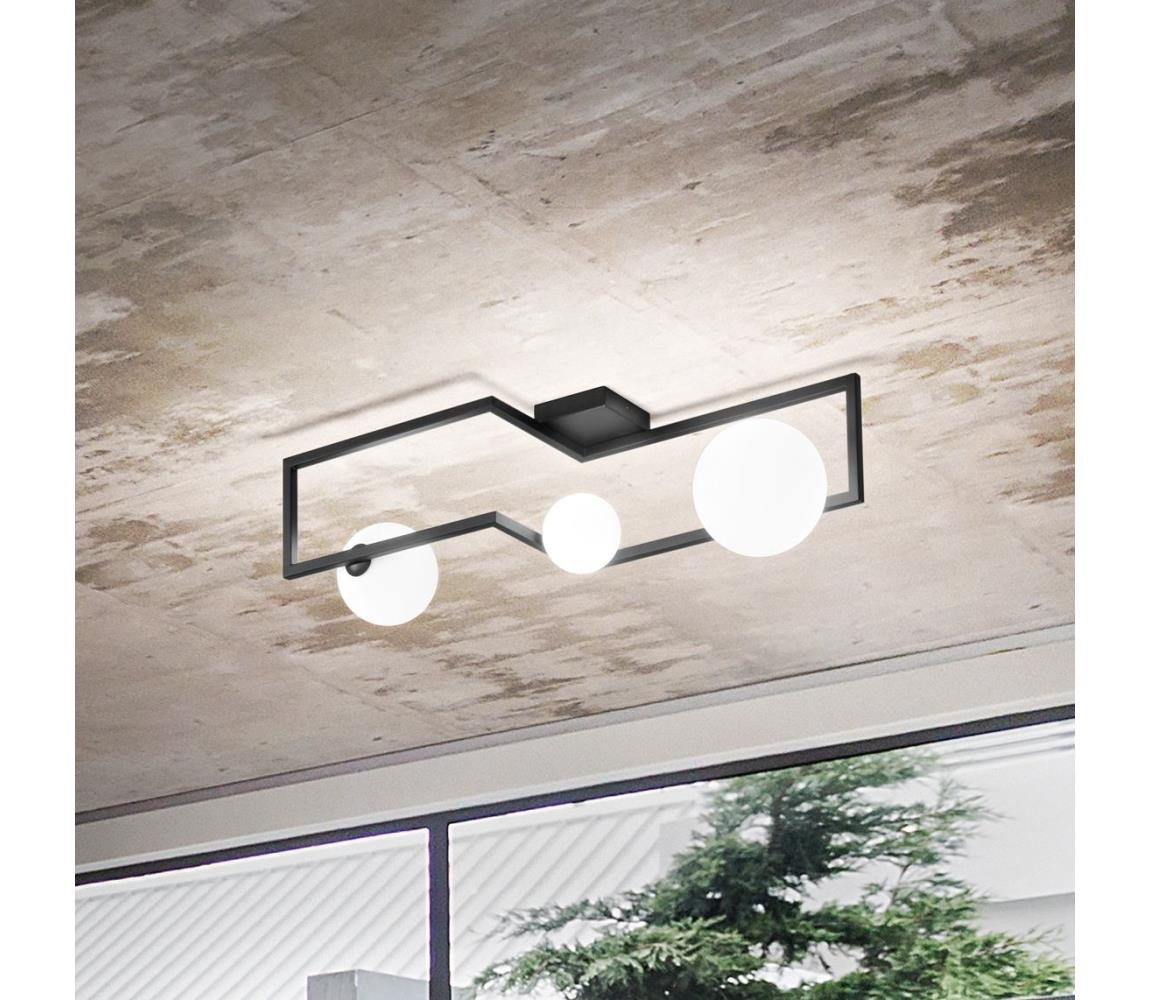 Ideal Lux Ideal Lux - LED Přisazený lustr ANGOLO 3xG9/3W/230V černá