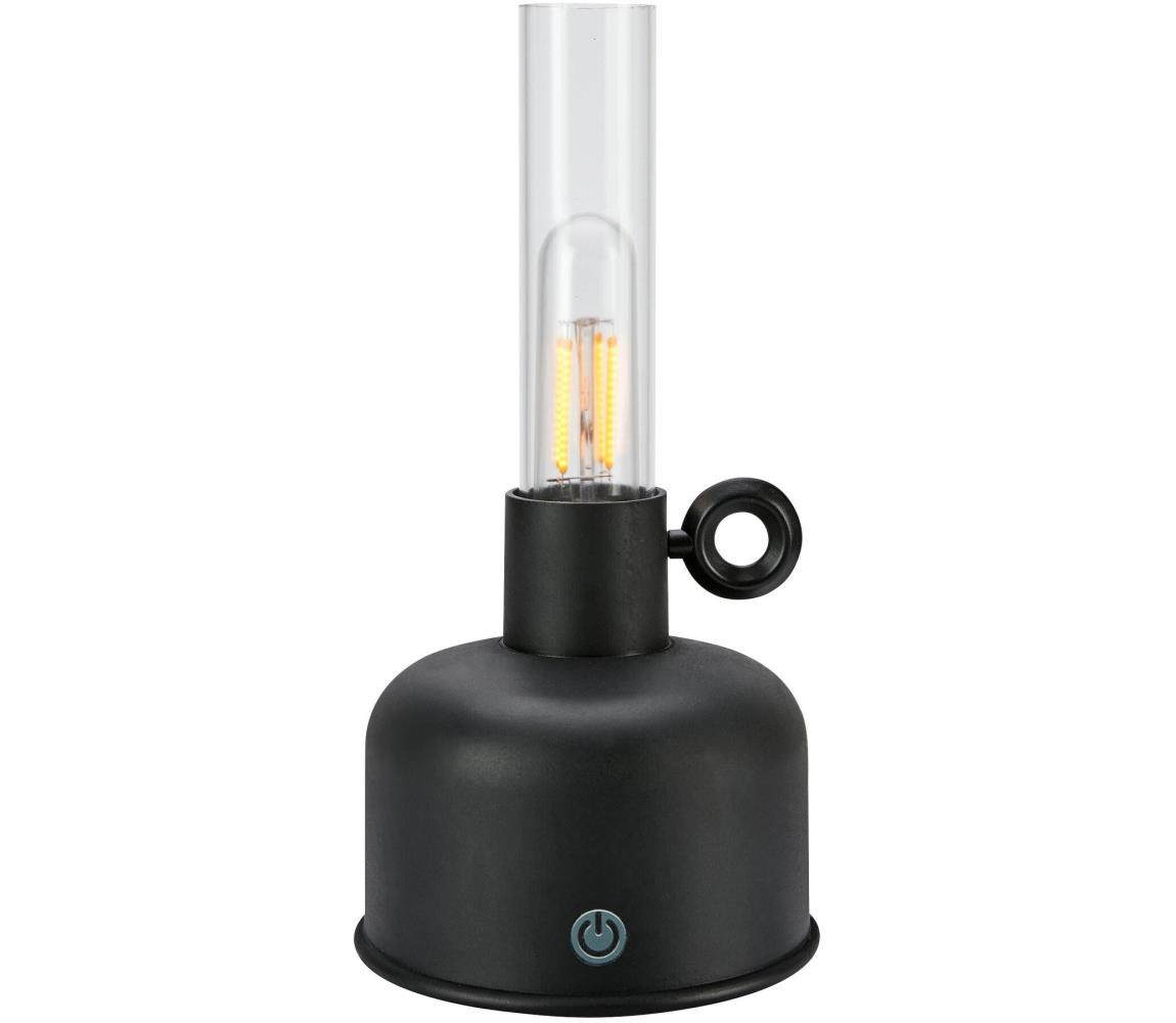 Markslöjd Markslöjd 108919 - LED Stm. nabíjecí lampa ASTRID LED/2W/1200 mAh IP44 černá