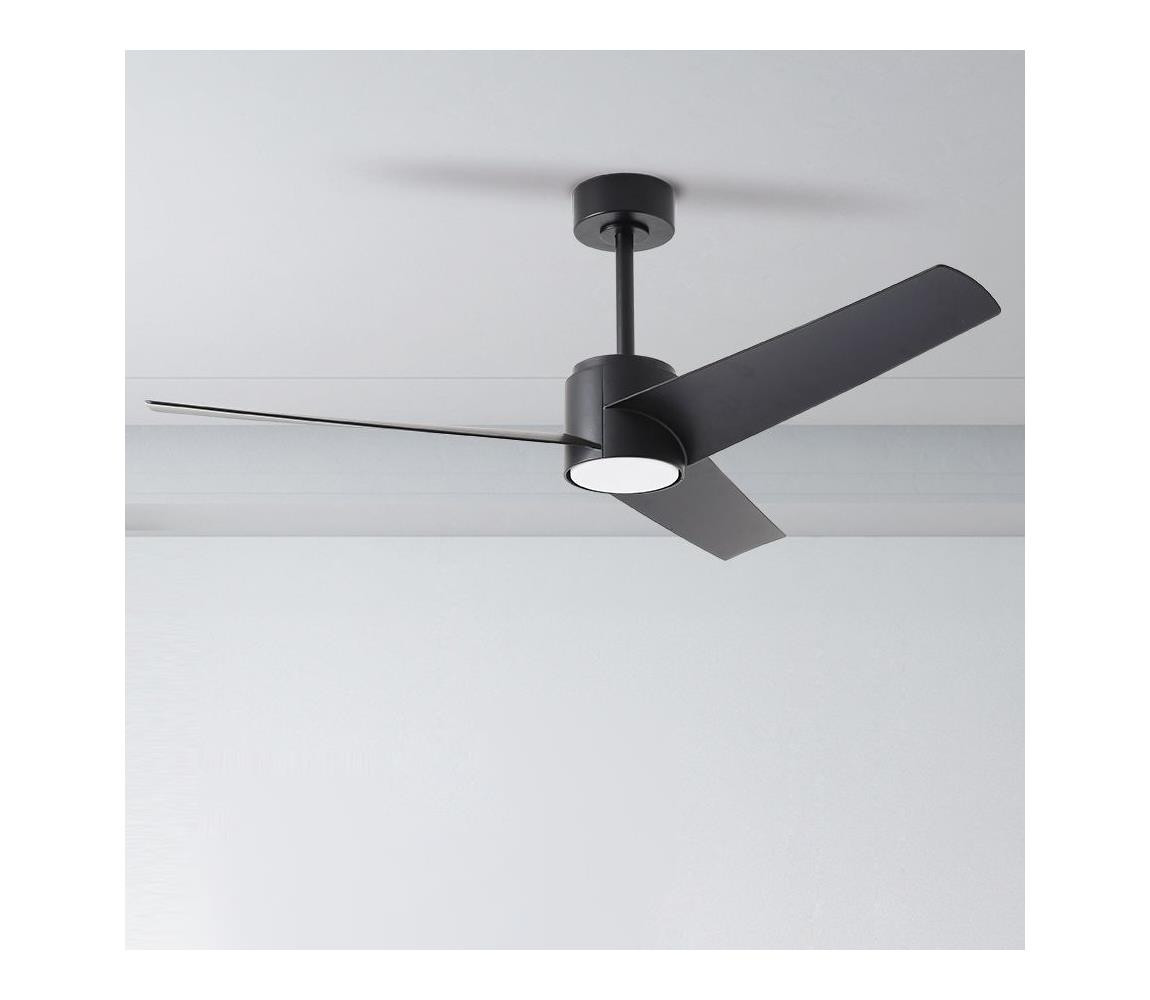 ZE ZE - LED Stropní látor ORVIETO LED/18W/230V Wi-Fi Tuya černá + DO