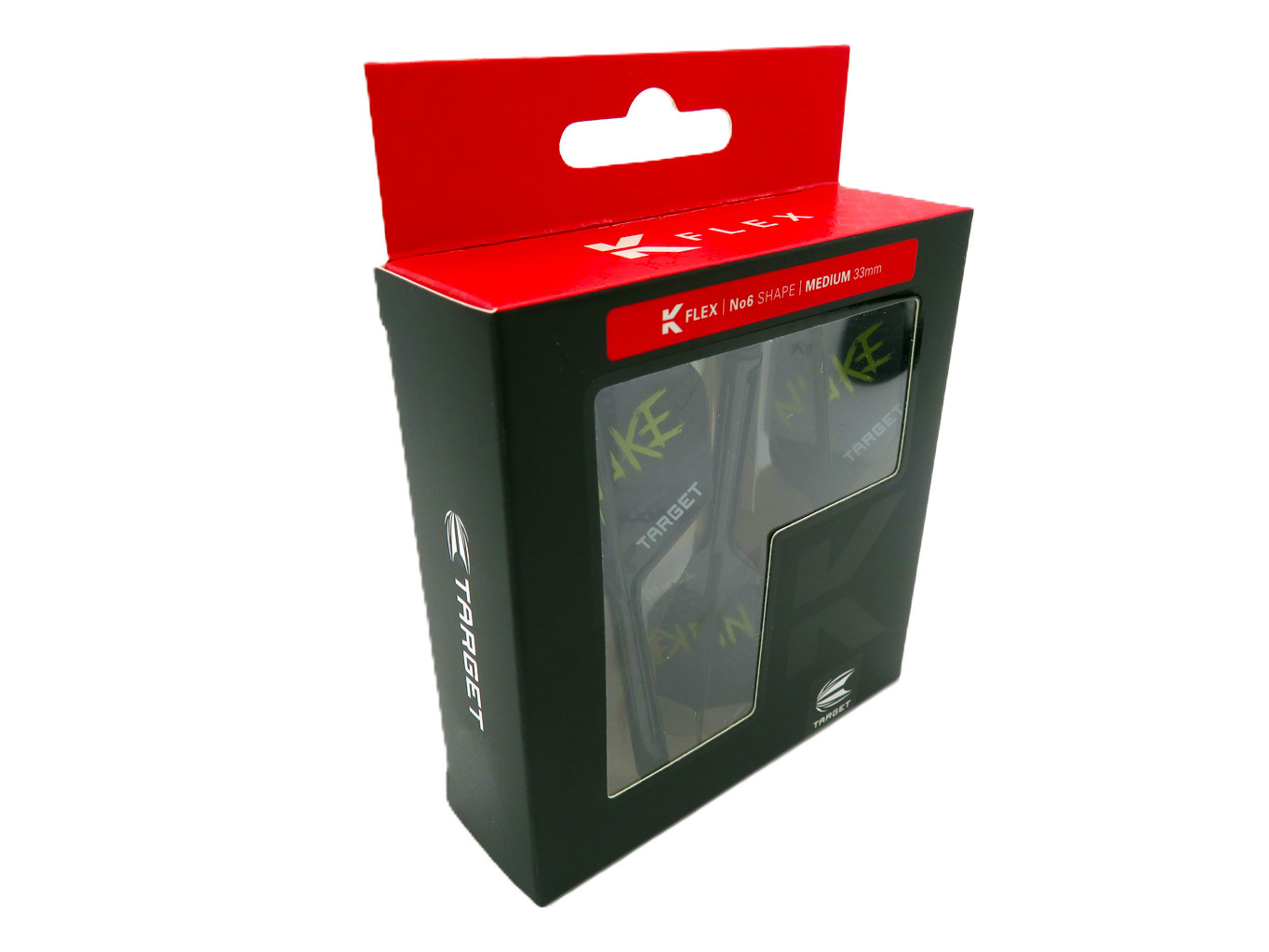 Target K-Flex Luke Littler, No6 letky a dlouhé násadky