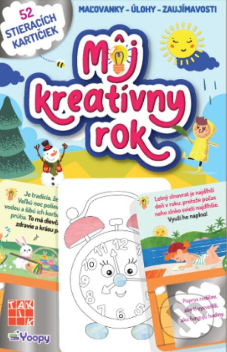 Môj kreatívny rok – Stieracie kartičky - Taktik