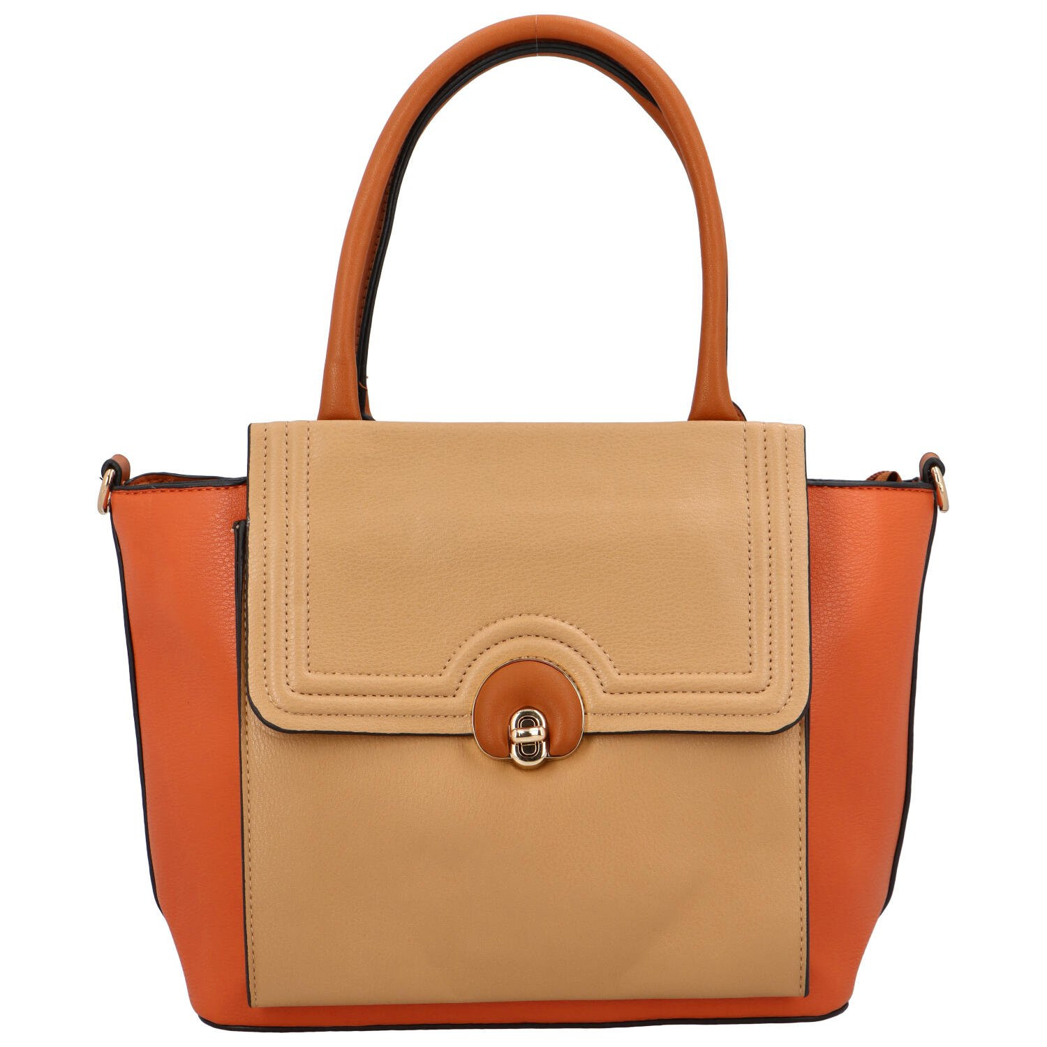 Dámská kabelka přes rameno oranžová - MARIA C Ekoteria oranžová