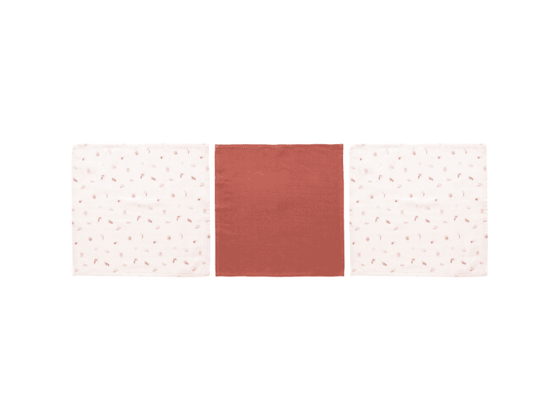 LUMA Mušelínové žínky na obličej Sunset Shapes 3ks