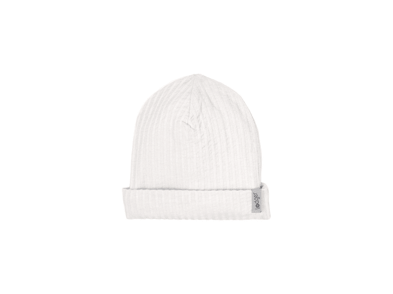 Lodger Beanie Seersucker Cloud Dancer 0 - 6 měsíců