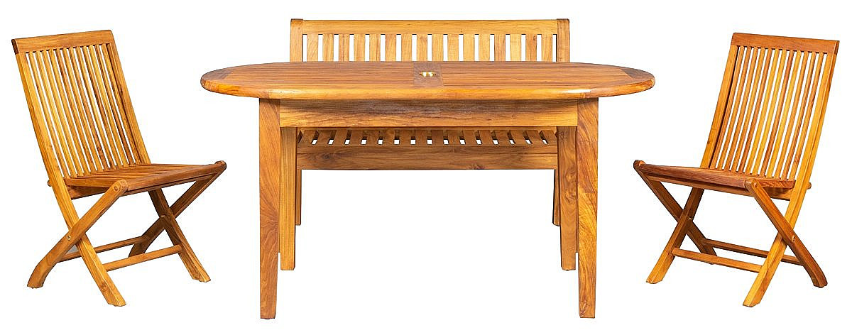 DEOKORK Teaková sestava DANTE PINA PIETRO