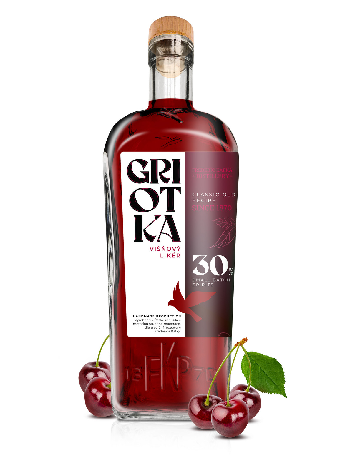 FK Distillery Frederic Kafka Griotka 30% 1l