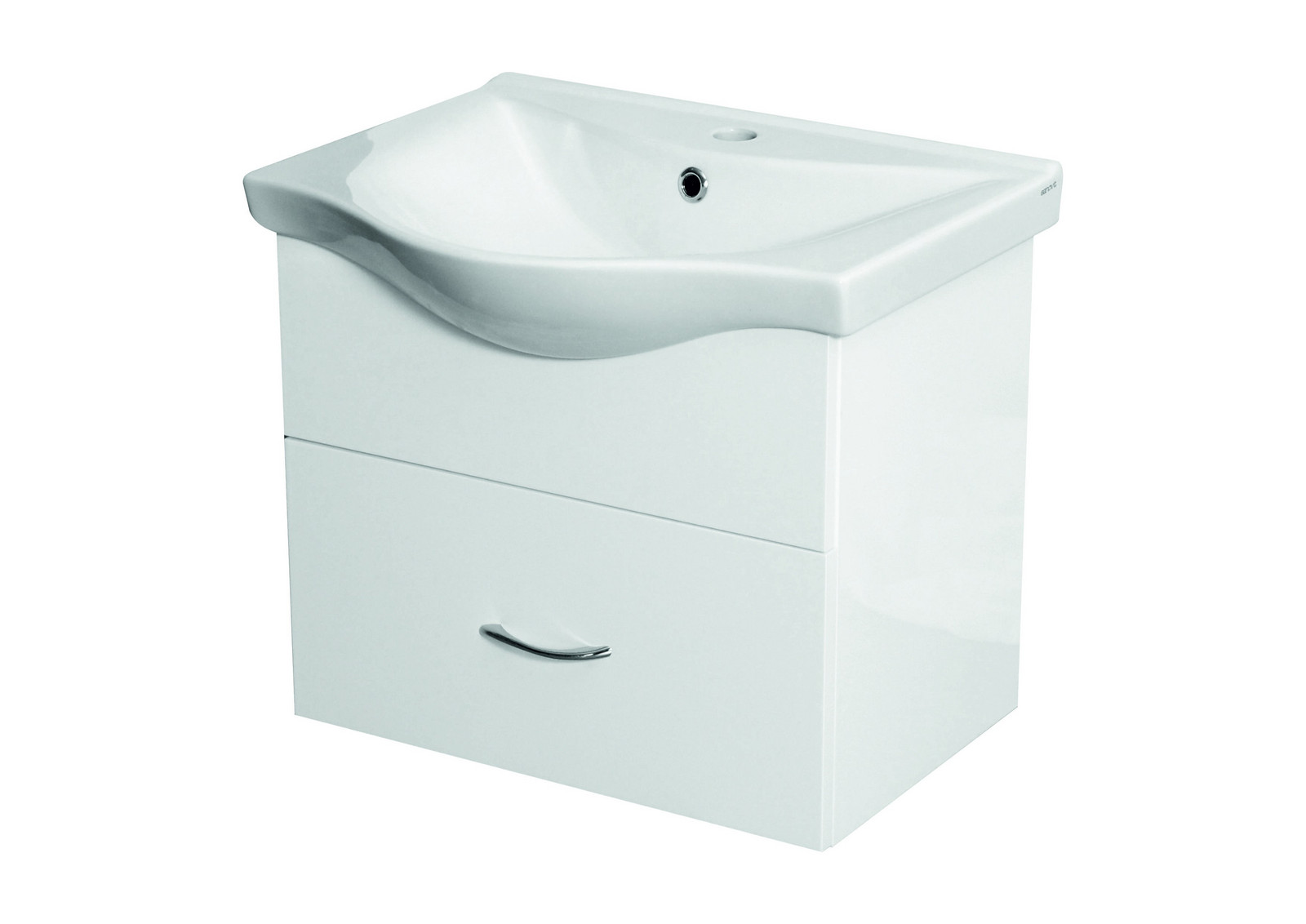 Olsen Spa  VIKY OLNVIKI355+OLKE70552 - Skříňka s keramickým umyvadlem VIKY 55 cm