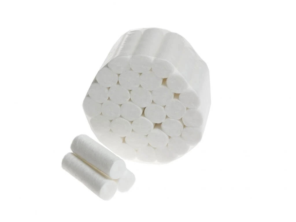 Dentální vatové válečky, UNIGLOVES Rozměr: 1 (38x8mm)