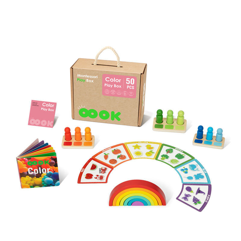 Mamido Mamido Montessori Color Box XXL Barevná zábava a učení v jednom