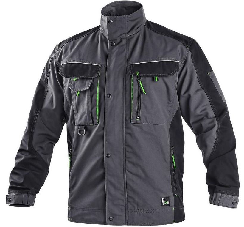 CXS SIRIUS LUCIUS zimní montérková blůza šedá zelená