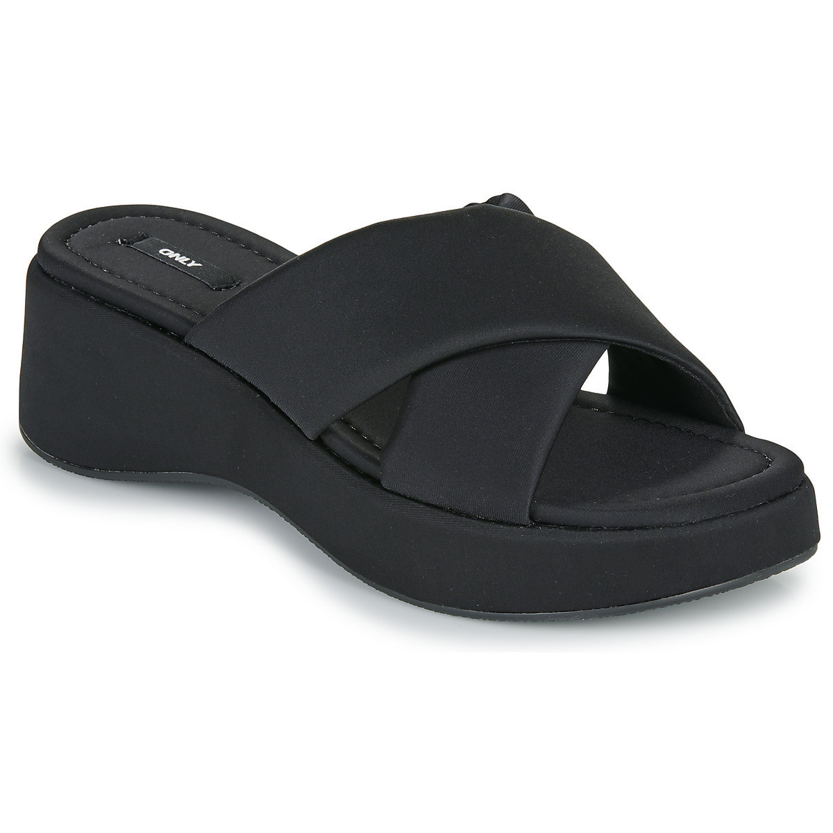 Only  ONLMORGAN-3 CROSS STRAP SANDAL  Černá