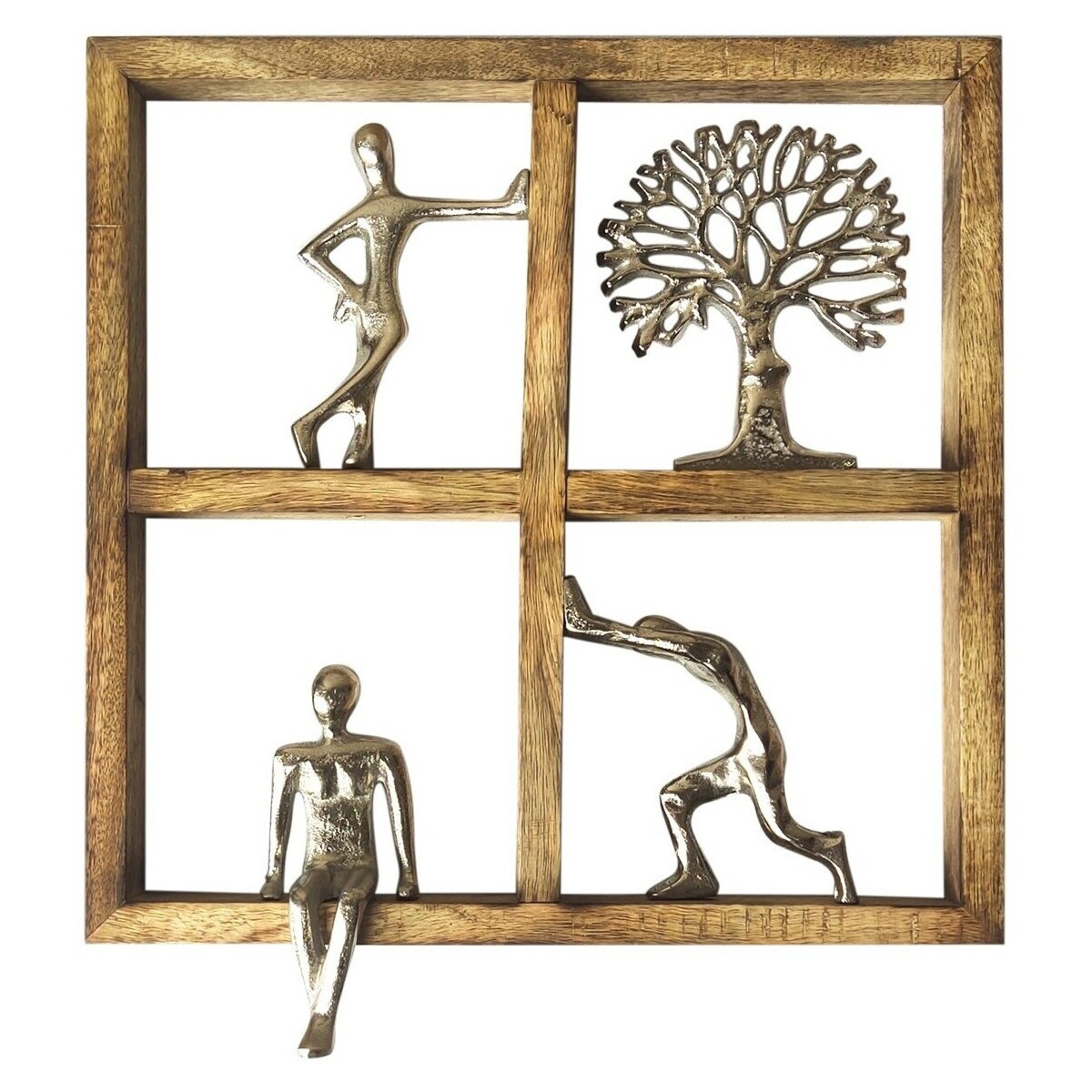 Signes Grimalt  Postavy A Ozdoba Na Zeď Stromu  Hnědá