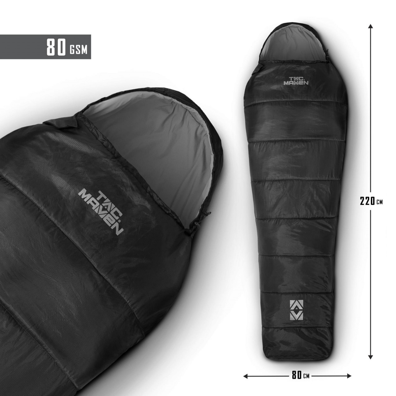 Spací pytel Tac Maven Coccon Sleeping Bag 80 - černý