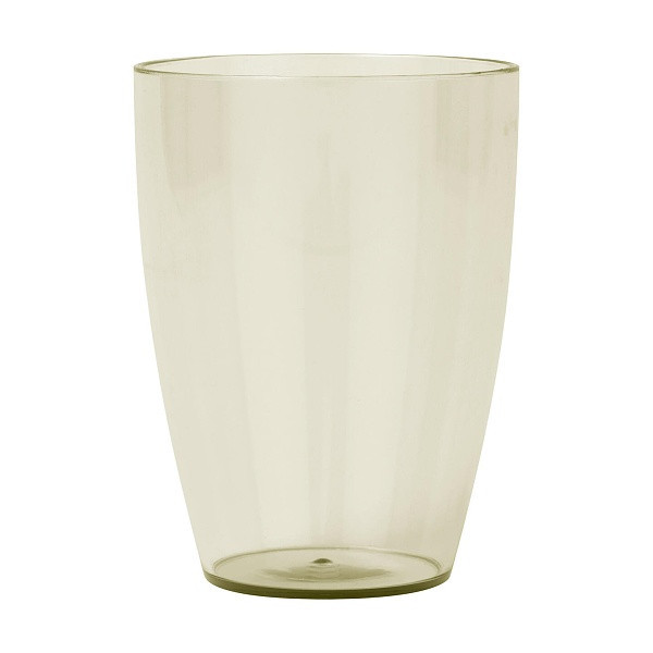 Sklenice poloprůhledné, opakovaně použitelné, béžové 2ks