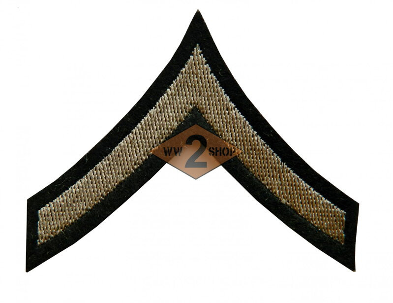 US hodnost Private 1st Class filc- oliv, khaki , barva hodnosti  olive