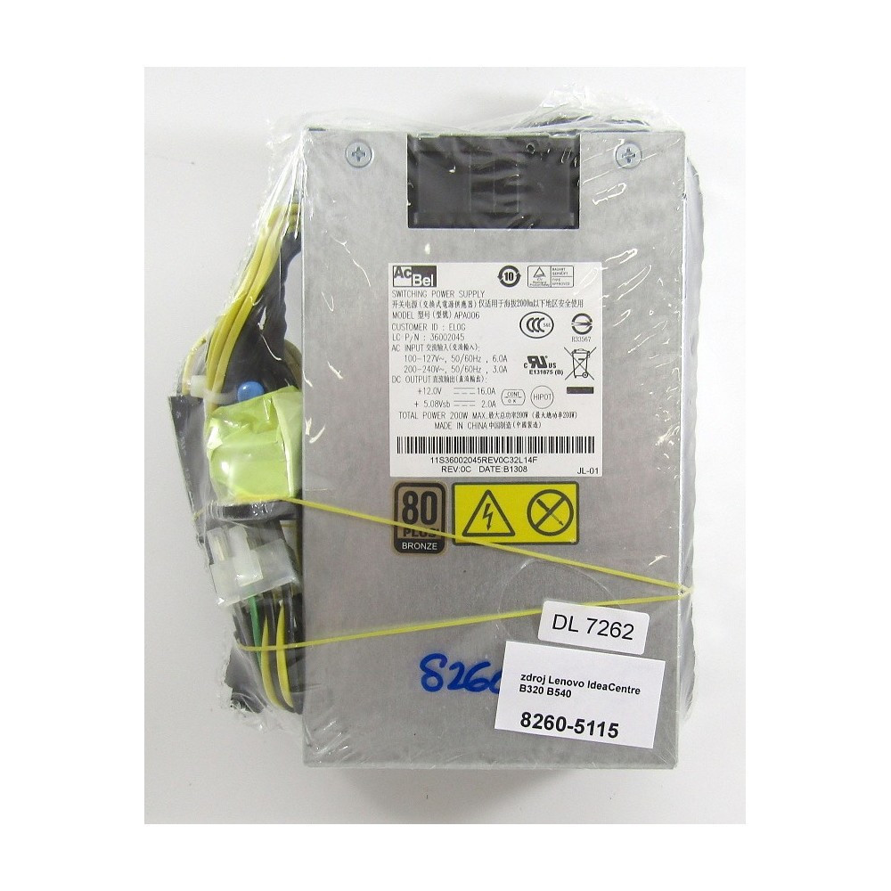PSU zdroj Lenovo IdeaCentre B320 B540