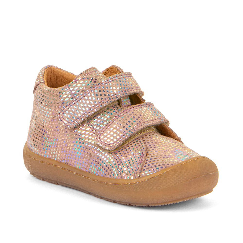 Dívčí kotníková obuv OLLIE S Pink Shine, Froddo, G2130328-10, stříbrná - 23