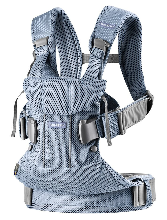 BABYBJÖRN Nosítko One Air, Slate Blue, 3D Mesh