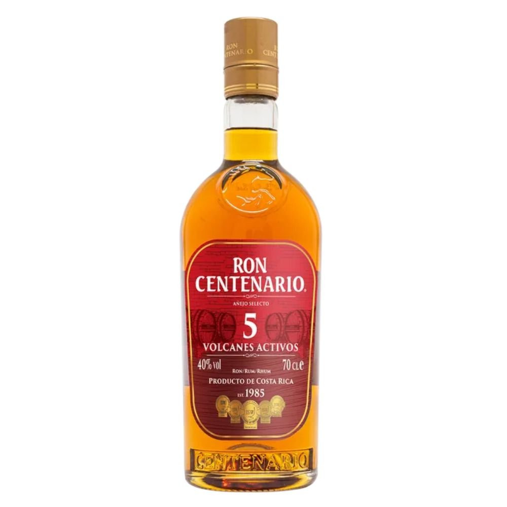 Centenario Anejo 5 Volcanes Activos 0,7l 40%