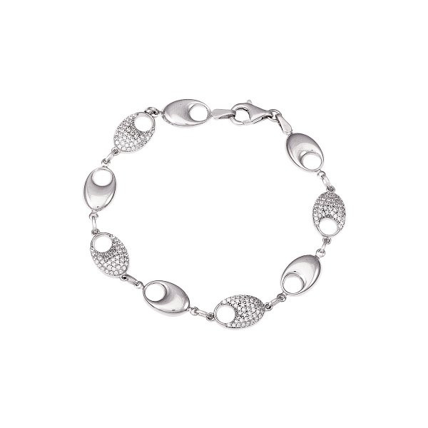 Náramek se syntetickými kameny 366-573-2925 19-6.75g