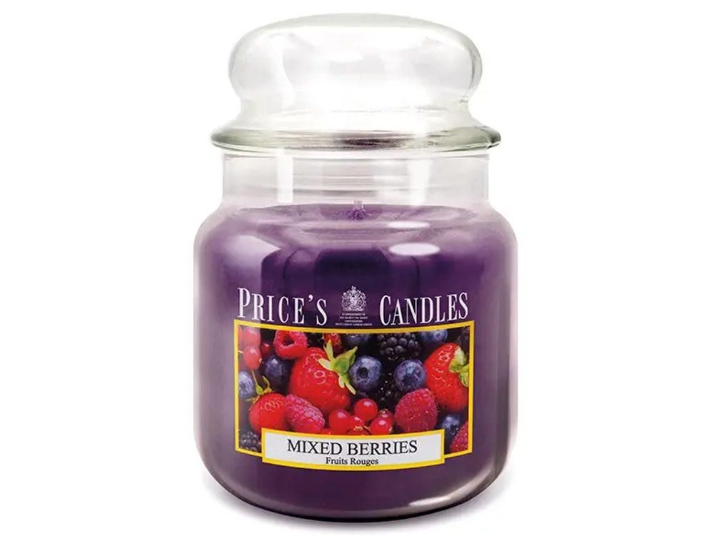 Price’s PRICE'S MIDI svíčka ve skle Voňavé lesní plody - hoření 90h