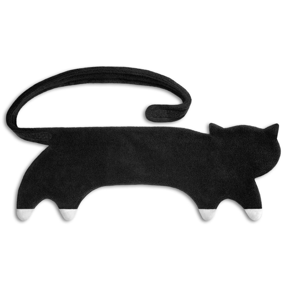 Leschi LESCHÍ Hřející polštářek Coco 120x20cm černá