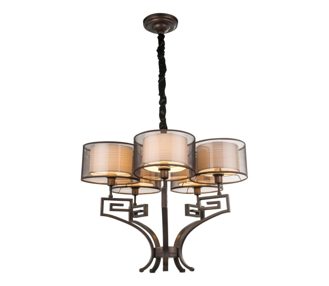 Globo Globo 69009-5H - Lustr na řetězu JUAN 5xE14/40W/230V