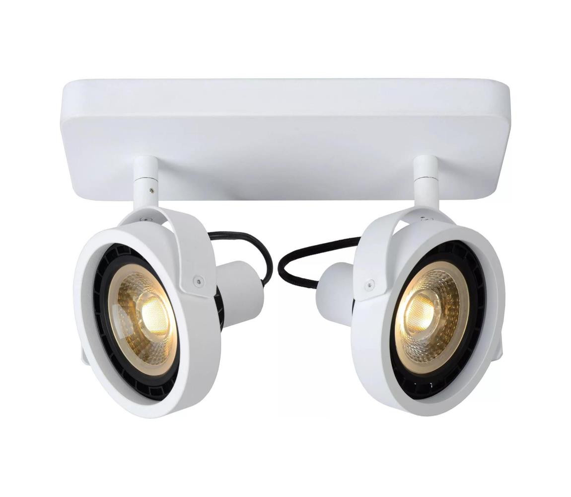 Lucide Lucide 31931/24/31 - LED Stmívatelné bodové svítidlo TALA 2xGU10/12W/230V bílá