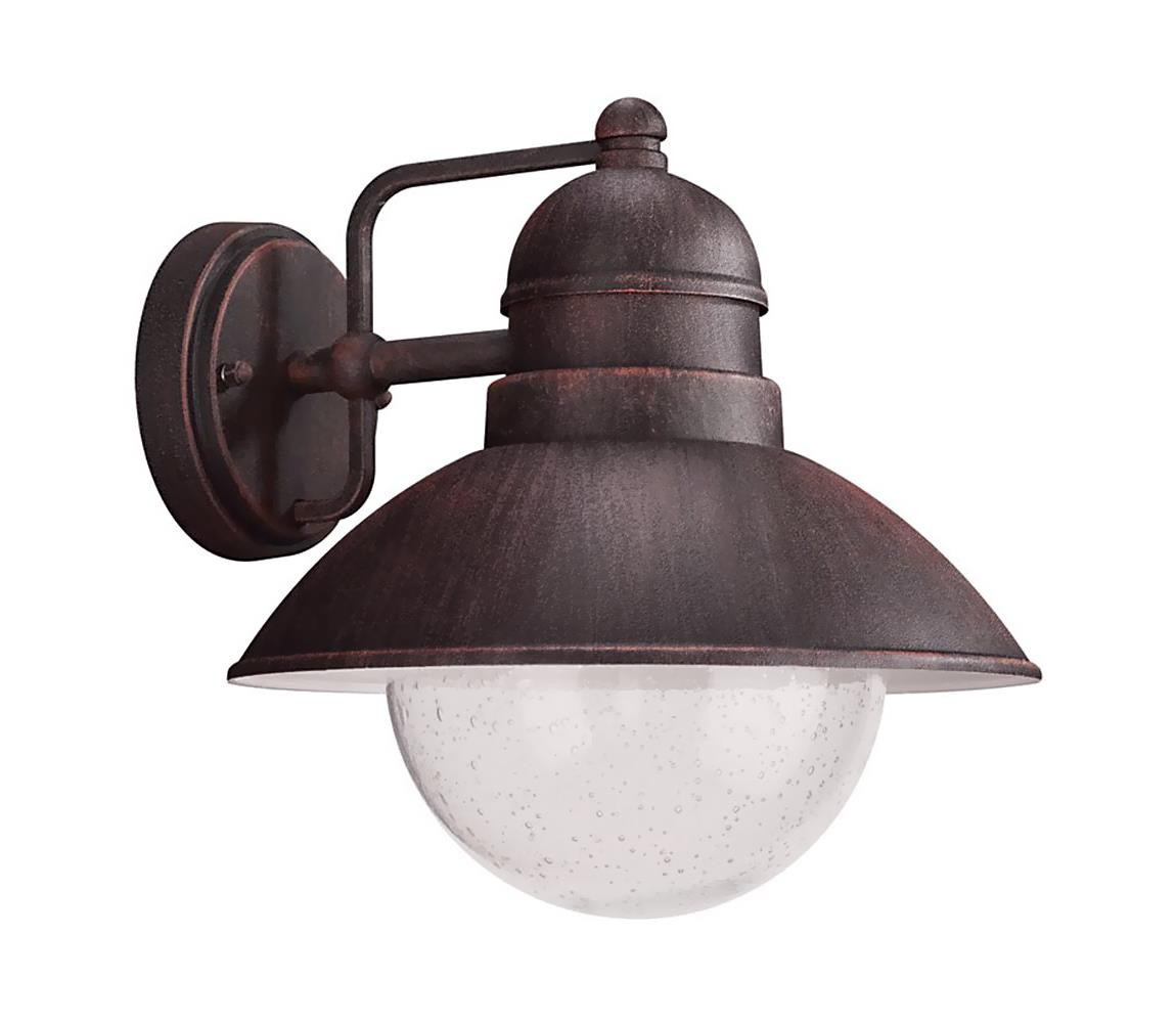 Philips Philips 1748086PN - Venkovní nástěnné svítidlo DAMASCUS 1xE27/60W/230V IP44