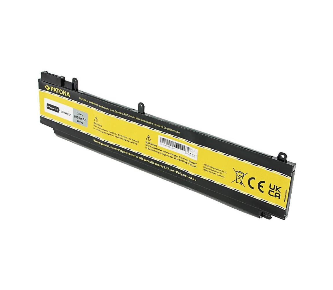PATONA PATONA - Aku Lenovo Thinkpad T460s/T470s 2000mAh Li-Pol 11,1V 00HW022