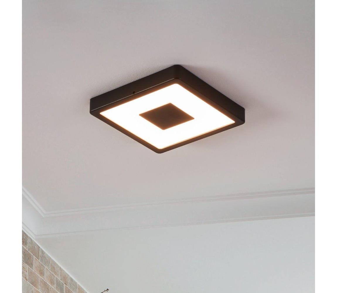 Eglo Eglo 900283 - LED Venkovní stropní svítidlo IPHIAS LED/17W/230V IP44 černá