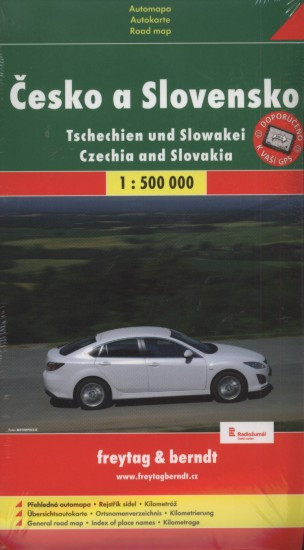 Česko a Slovensko 1:500 000