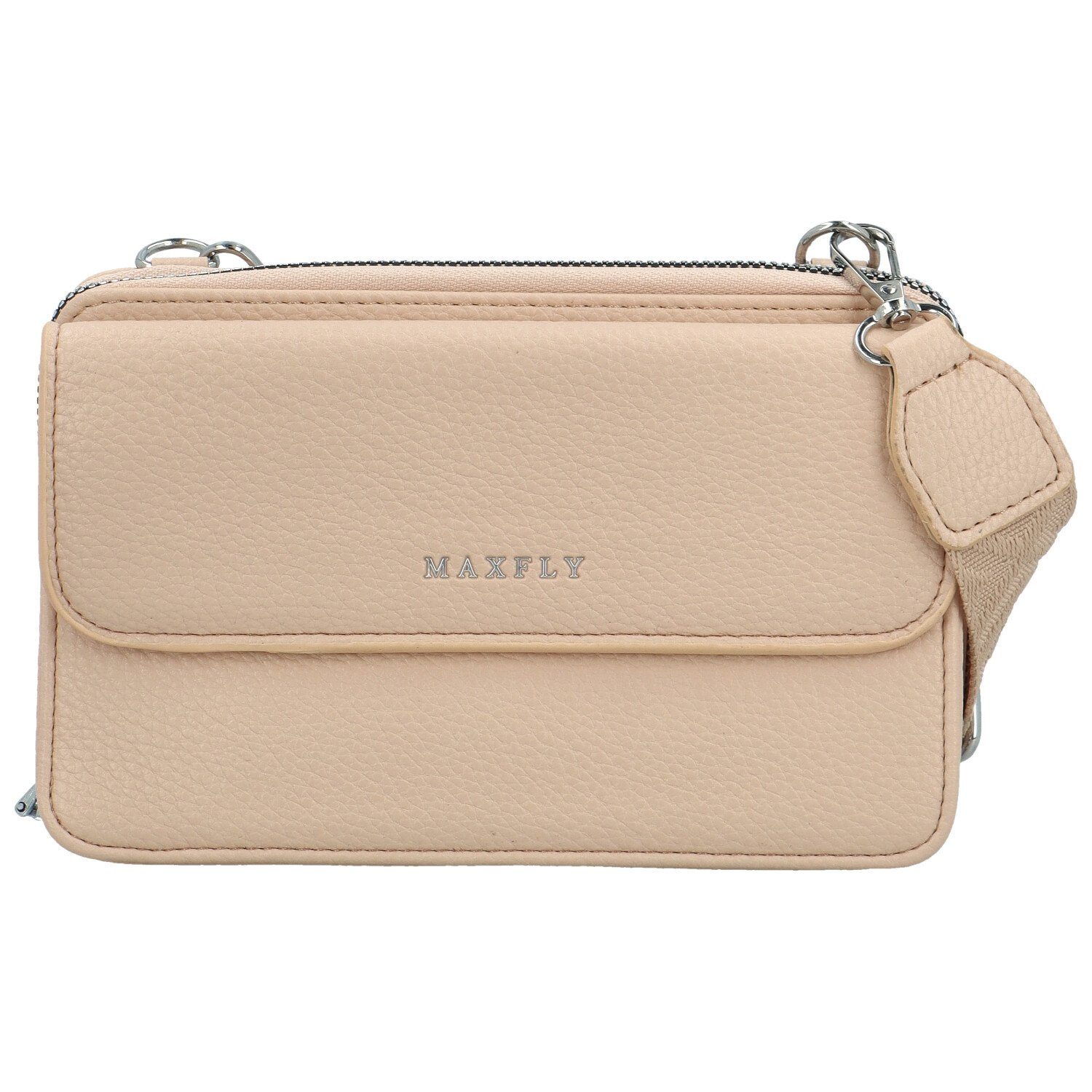 Dámská crossbody kabelka růžová - MaxFly Taisia růžová