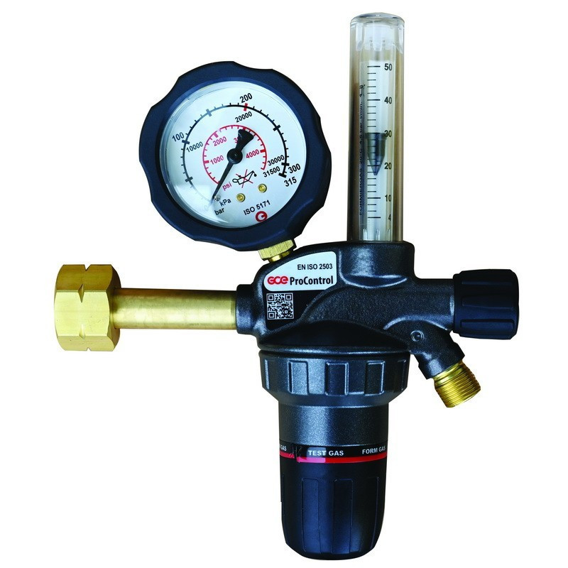 GCE Redukční ventil FORMOVACÍ plyn profi 200 bar / 50 l s průtokoměrem 0780847