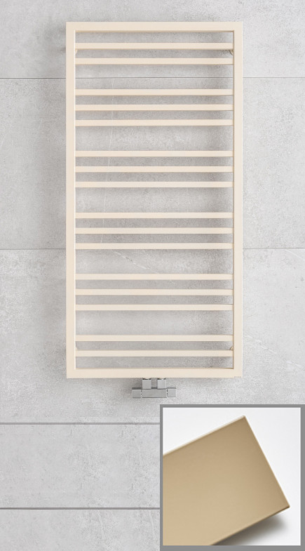 P.M.H PMH Avento Frame AVF4 koupelnový radiátor 600x1210 mm - šedobéžová lesk (P.M.H.)