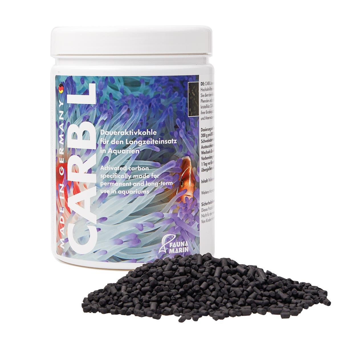 Fauna Marin dlouhodobě aktivní uhlí Carb L 940g