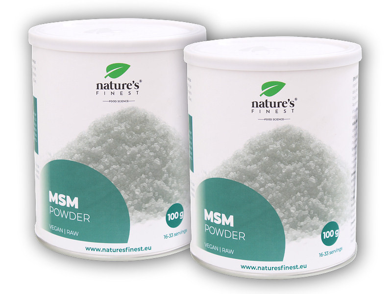 Nature's Finest 2x MSM powder 100g