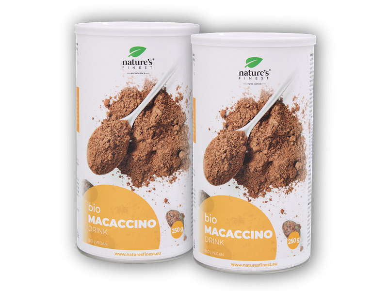 Nature's Finest 2x Macaccino Powder BIO 250g