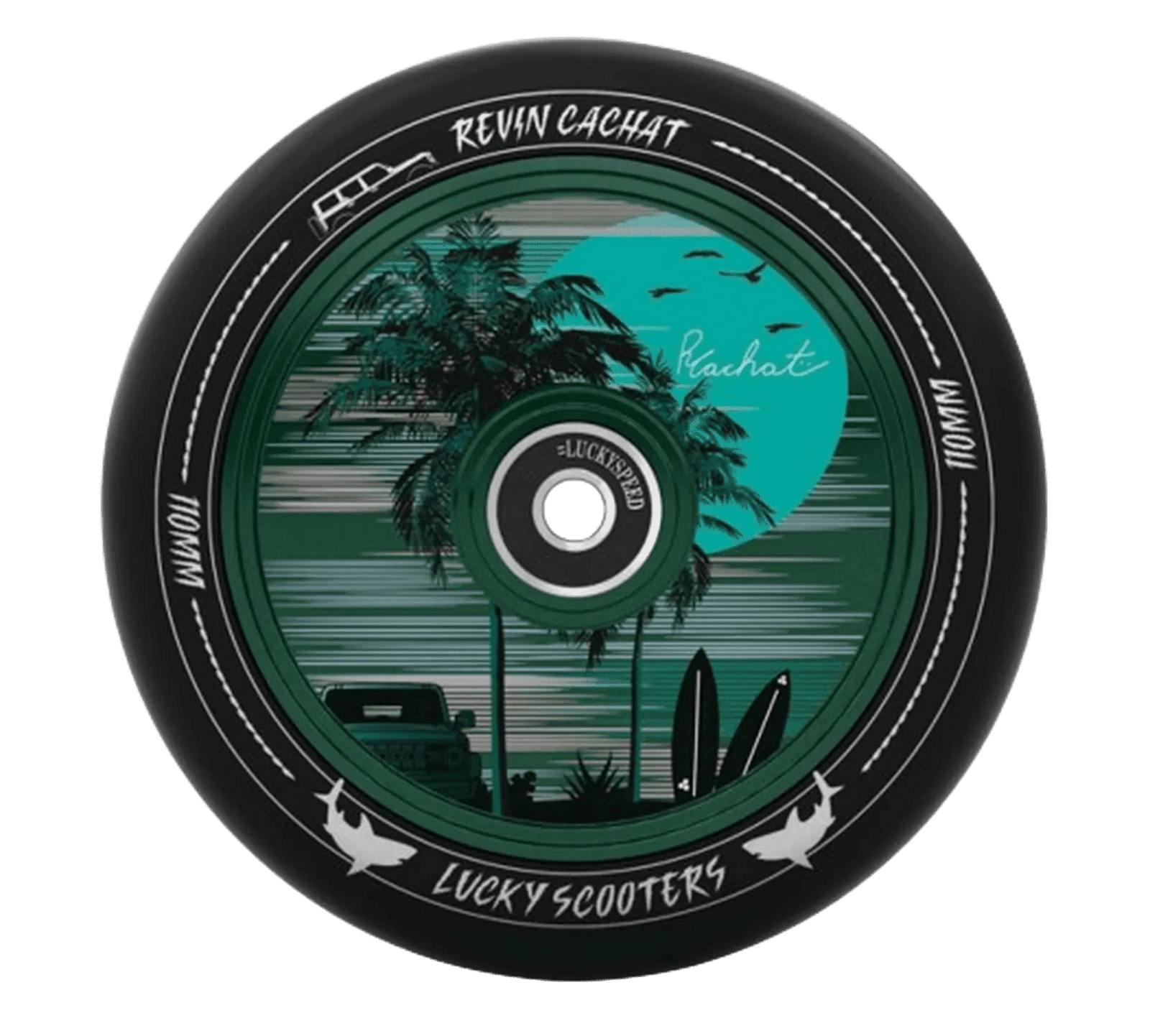 Lucky - Lunar 110mm  Revin Signature V1 Pro Revin Cachat - kolečko na freestyle koloběžku