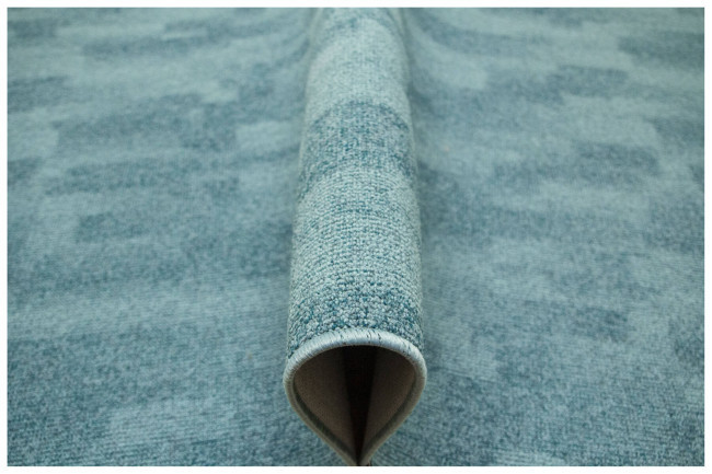 Metrážový koberec Pave 81 tyrkysový