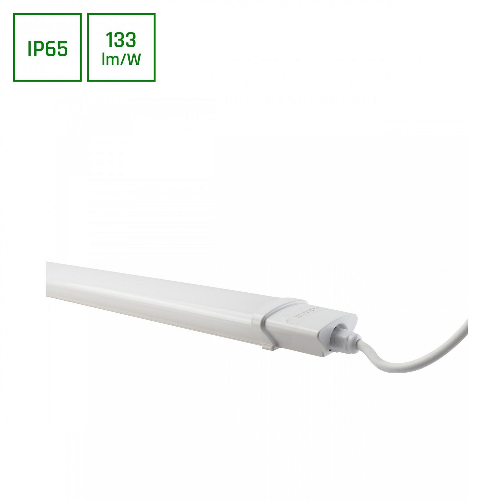 SPECTRUMLED LIMEA PLUG 1500mm 45W Neutrální bílá 230V IP65 1500x59x34mm 2m kabel + vypínač SLI028051NW_PW