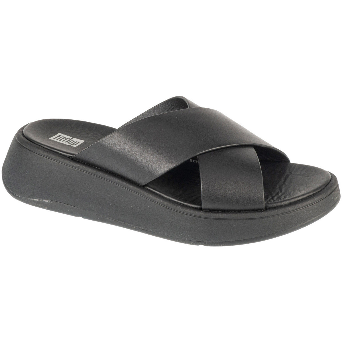 FitFlop  F-Mode Flatform  Černá