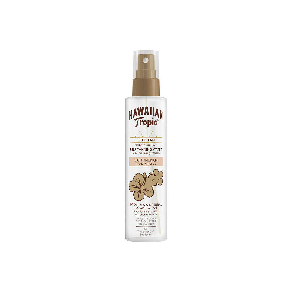 Hawaiian Tropic  Self-Tanning Water Light-Medium 190 ml