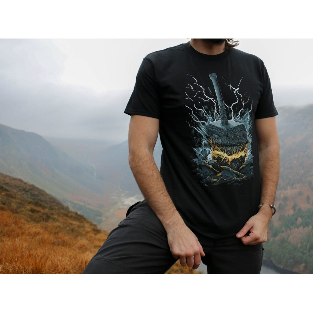 Triko Naav Thorovo Kladivo - černé, XXL
